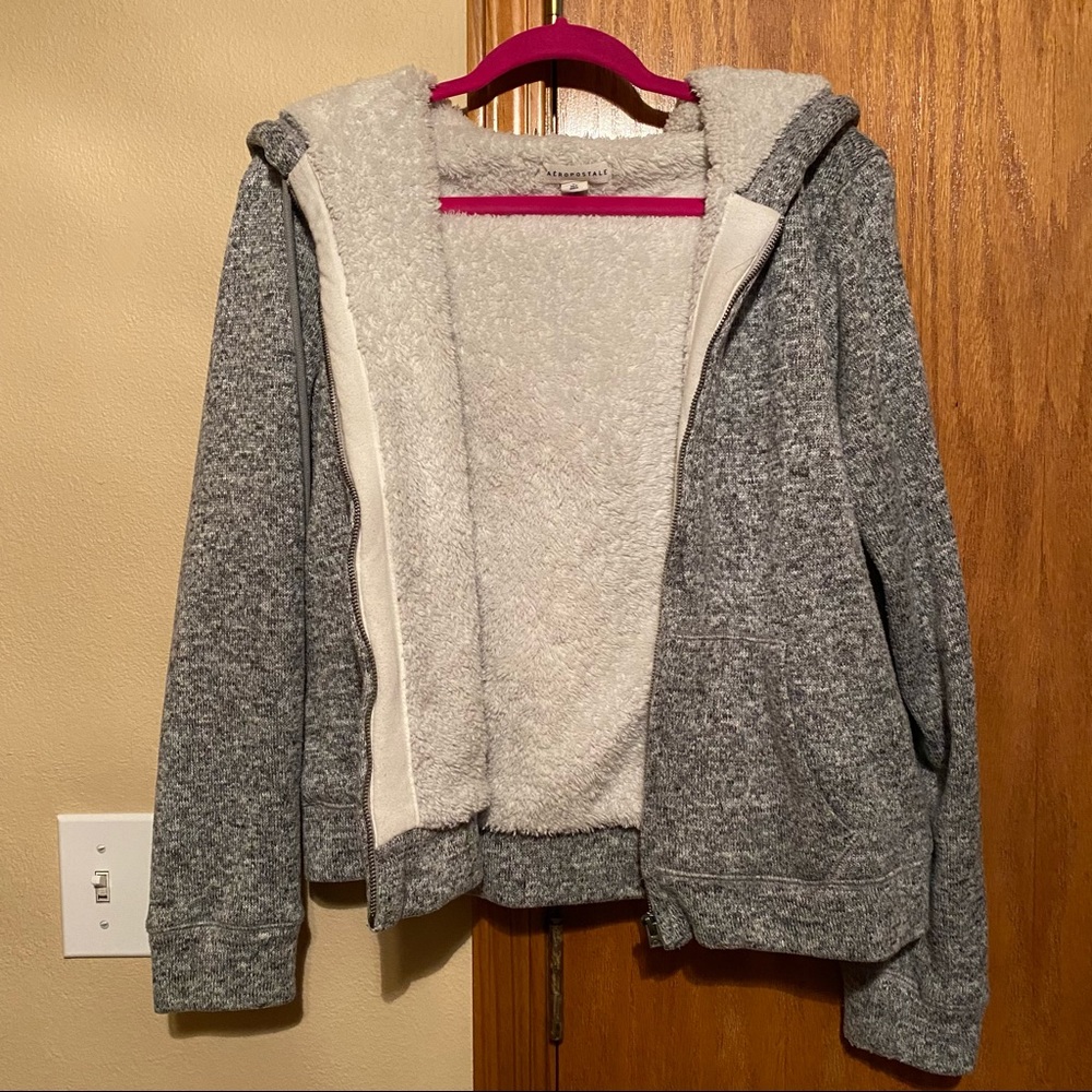 Aeropostale Grey Hoodie